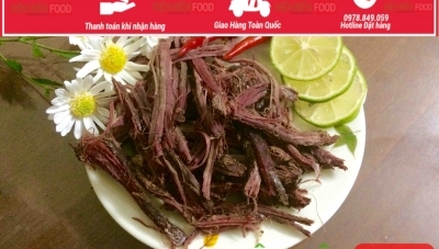 Cách phân biệt Thịt Trâu Gác Bếp THẬT & GIẢ