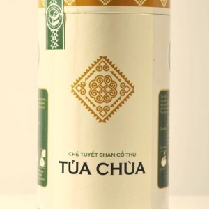 chè tuyết shan tủa chùa 200g hộp tròn