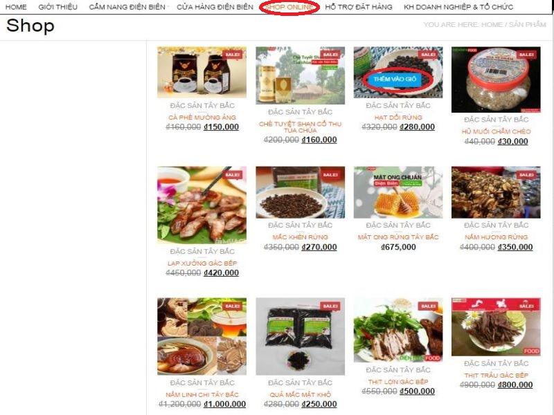 DAT HANG DIENBIENFOOD