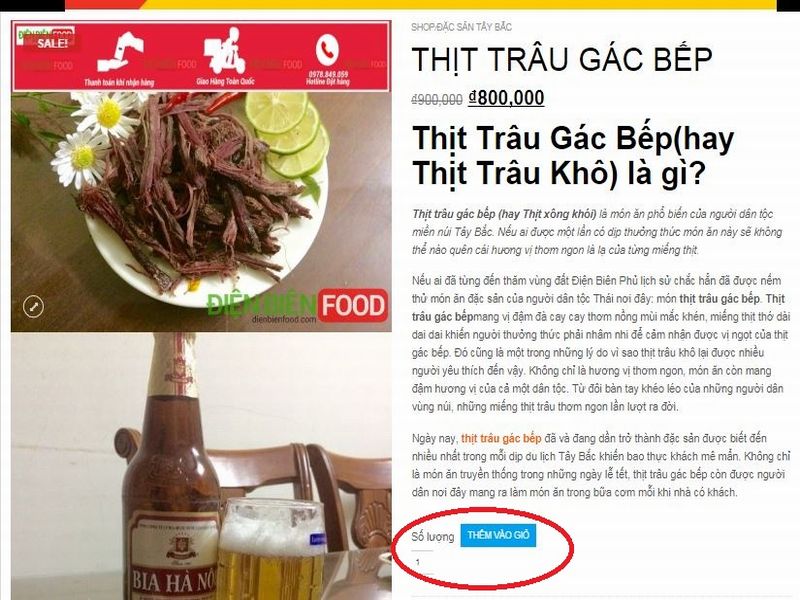 ĐẶT HÀNG ĐIỆN BIÊN FOOD