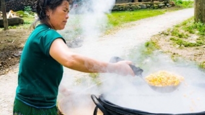 Quy trình làm rượu ngô Mông Pê Tủa Chùa