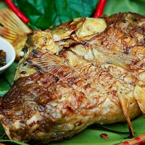 cá nướng mắc khén hạt dổi