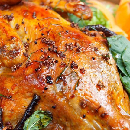 Gà Nướng Mắc Khén Hạt Dổi